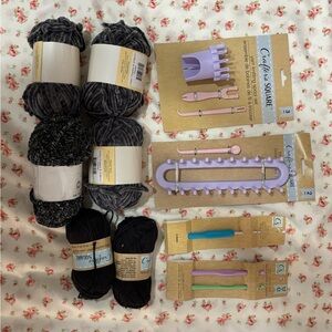 Crafting Yarn and Tool Set